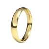 Alianza de Boda "Almendrada" de Oro Amarillo Brillo 18 Quilates 3,5 mm