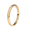 Alianza de Boda "Plana" de Oro Rosa Satinado 18 Quilates 2 mm