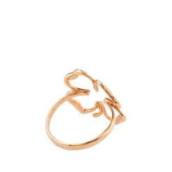 Anillo cLOVEr de oro rosa y diamantes PM