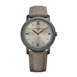 Baume et Mercier Classima esfera gris correa 42mm
