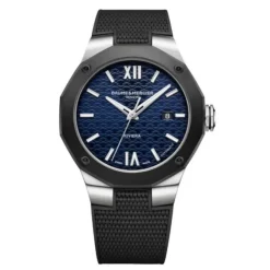Baume et Mercier Riviera 10768 esfera azul 42mm