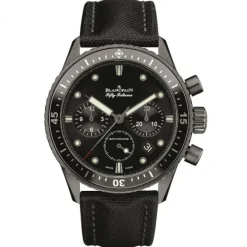 Blancpain Fifty Fathoms Cronógrafo Flyback Cerámica negra 43,60mm