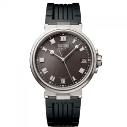 Breguet Marine 5517 titanio esfera azul