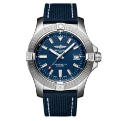 Breitling Avenger Automatic azul correa piel 43mm