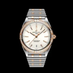 Breitling Chronomat 36 mm Acero, Oro Rojo y Diamantes Automatic