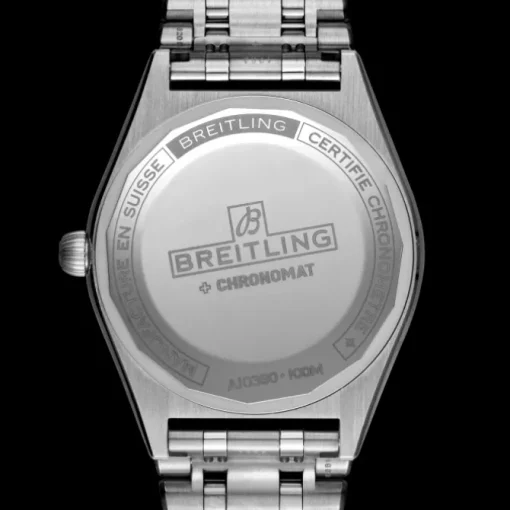 Breitling Chronomat 36 mm Esfera Verde Acero y Diamantes Automatic