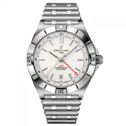 Breitling Chronomat auto GMT esfera blanco 40mm