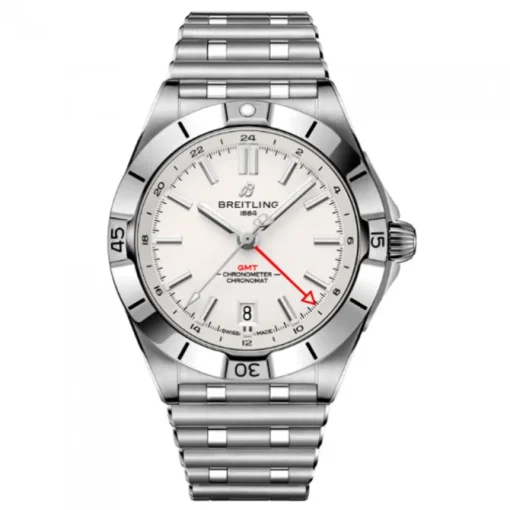 Breitling Chronomat auto GMT esfera blanco 40mm