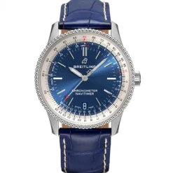 Breitling Navitimer 1 38mm esfera azul y cocodrilo
