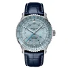 Breitling Navitimer Automatic GMT esfera azul con correa de piel 41mm