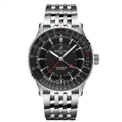 Breitling Navitimer Automatic GMT esfera negra 41mm