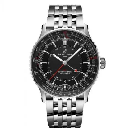 Breitling Navitimer Automatic GMT esfera negra 41mm