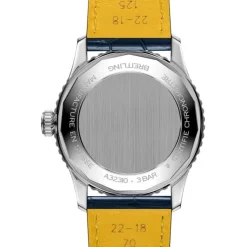 Breitling Navitimer Automatic GMT esfera azul con correa de piel 41mm