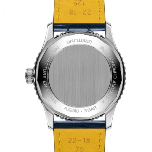 Breitling Navitimer Automatic GMT esfera azul con correa de piel 41mm