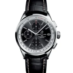 Breitling Premier Chronograph acero y piel
