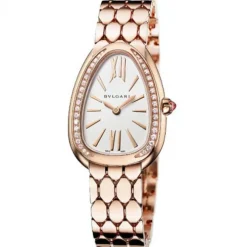 Bvlgari Serpenti Seduttori oro rosa y bisel de diamantes