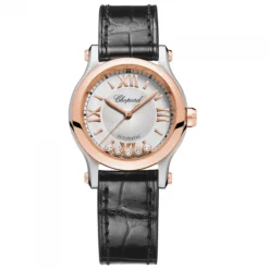 Chopard Happy Sport 30mm en acero y oro