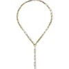 Colgante "Link" de eslabones de oro amarillo con diamantes