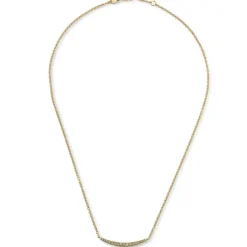Colgante "Smile" de oro amarillo con diamantes