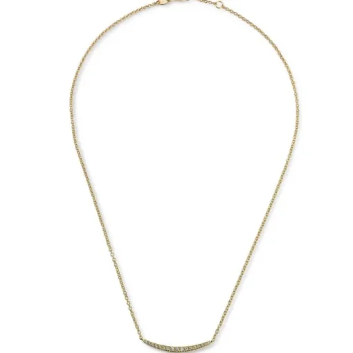 Colgante "Smile" de oro amarillo con diamantes