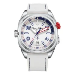Cuervo y Sobrinos Buceador Caribe Pipin esfera blanca 43mm
