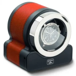 Estuche Reloj Rotor Unitario Scatola del Tempo Rojo