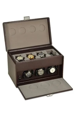 Estuche Scatola del Tempo 7R Marrón Oscuro