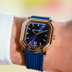 Gerald Charles  Maestro Ultra Thin 2.0 oro y esfera azul