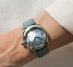 Glasütte Original Lady Serenade esfera azul 36mm