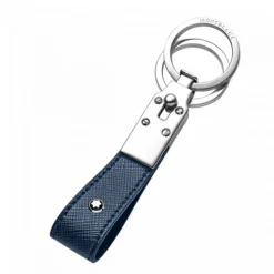 Llavero Montblanc Sartorial Piel Azul
