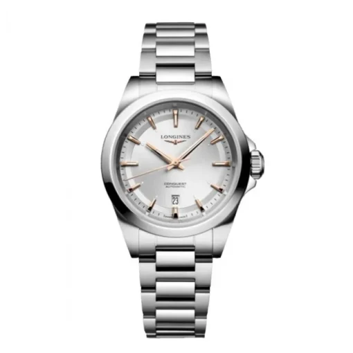 Longines Conquest esfera plata 30mm
