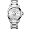 Longines Conquest 43mm esfera silver