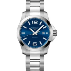 Longines Conquest 43mm esfera azul