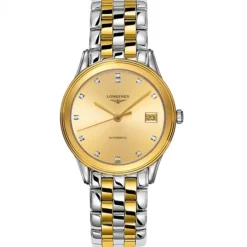 Longines Flagship acero y PVD amarillo 35,60 mm