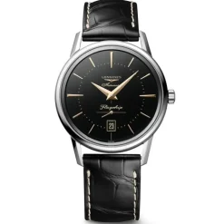 Longines Flagship Heritage Esfera Negra 38.5mm Auto