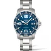 Longines HydroConquest Acero 41 mm Cuarzo Azul