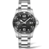 Longines Hydroconquest 39mm Acero Esfera Negra