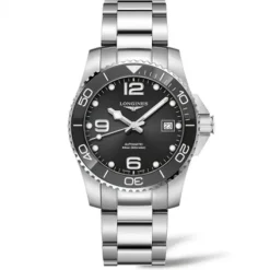 Longines Hydroconquest 39mm Acero Esfera Negra