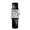 Longines Mini DolceVita blanco números romanos correa negra 29mm