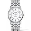 Longines Présence Acero 38,5 mm Automático Números Romanos