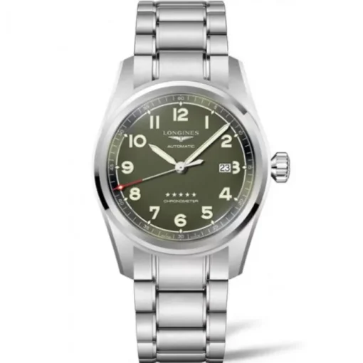Longines Spirit esfera verde barazalete