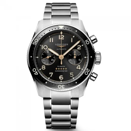Longines Spirit Flyback 42mm negro