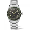 Longines Spirit Zulu Time 42mm Acero Esfera Antracita