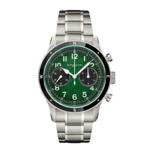 Montblanc 1858 Chronograph 0 Oxygen esfera verde 42mm