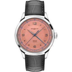 Montblanc Heritage GMT 40mm esfera salmón