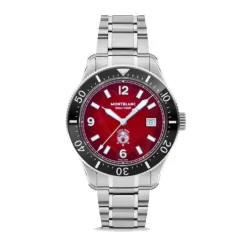 Montblanc Iced Sea Automatic Date Esfera Burdeos 41mm