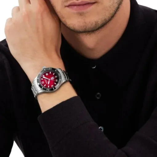 Montblanc Iced Sea Automatic Date Esfera Burdeos 41mm