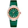 OMEGA Constellacion Co-Axial 29mm esfera de venturina