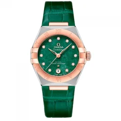 OMEGA Constellacion Co-Axial 29mm esfera de venturina
