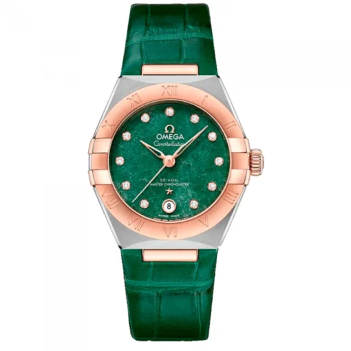 OMEGA Constellacion Co-Axial 29mm esfera de venturina